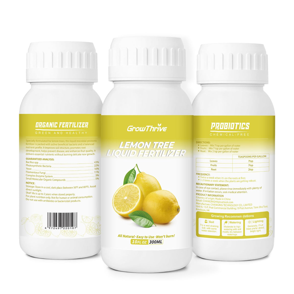Liquid Fertilizer with Organic Micro-Nutrient J610564