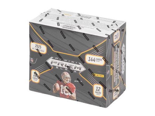 2025 Panini Prizm Black Football Trading Card Box Q82609