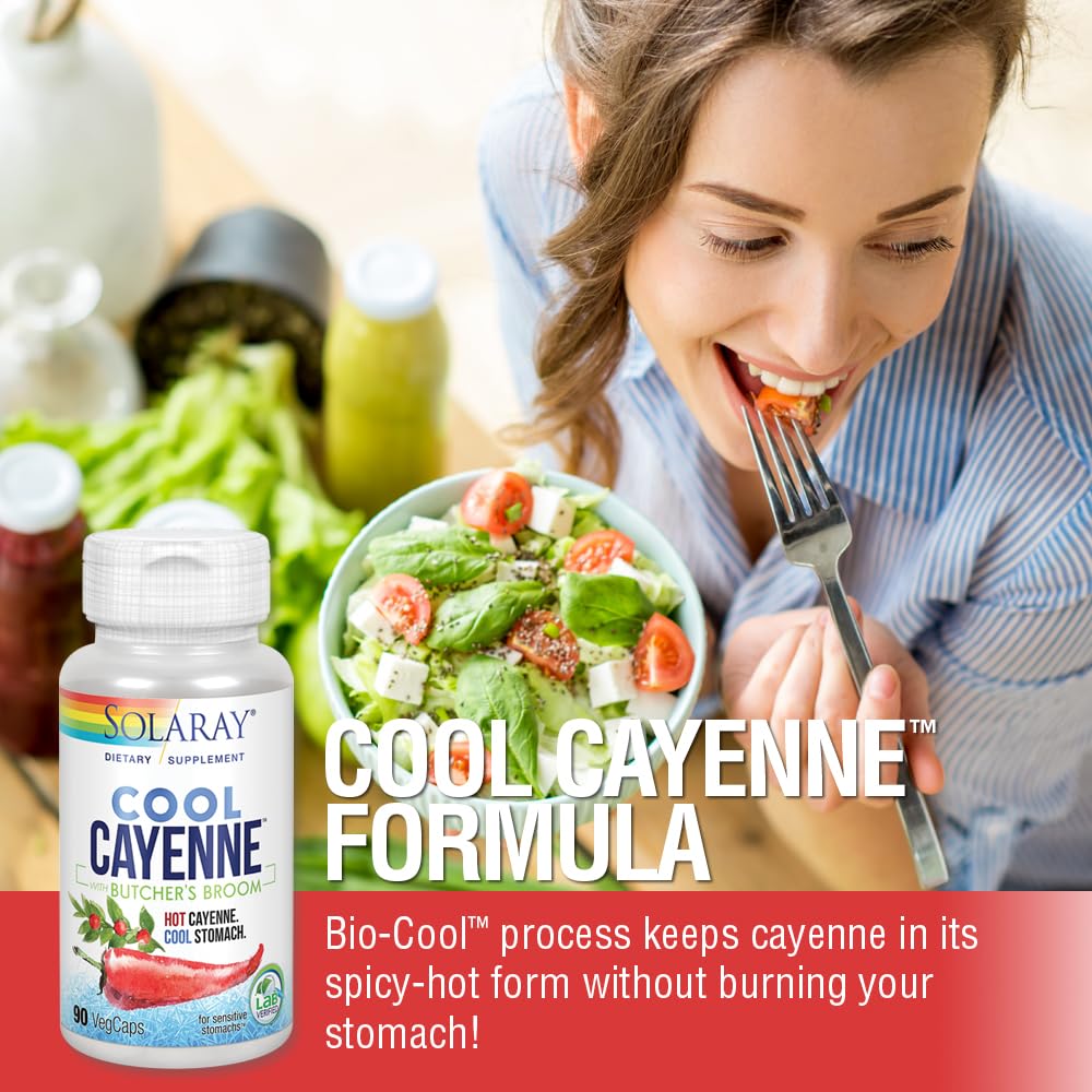 Cool Cayenne Pepper 40,000 HU 90 VegCaps G26914