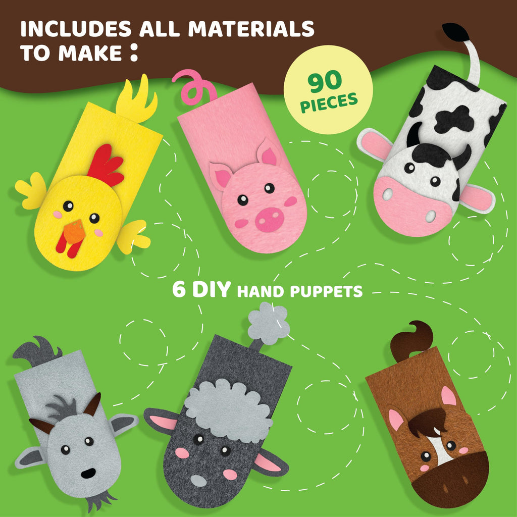 Hand Puppet Art Kit E3583