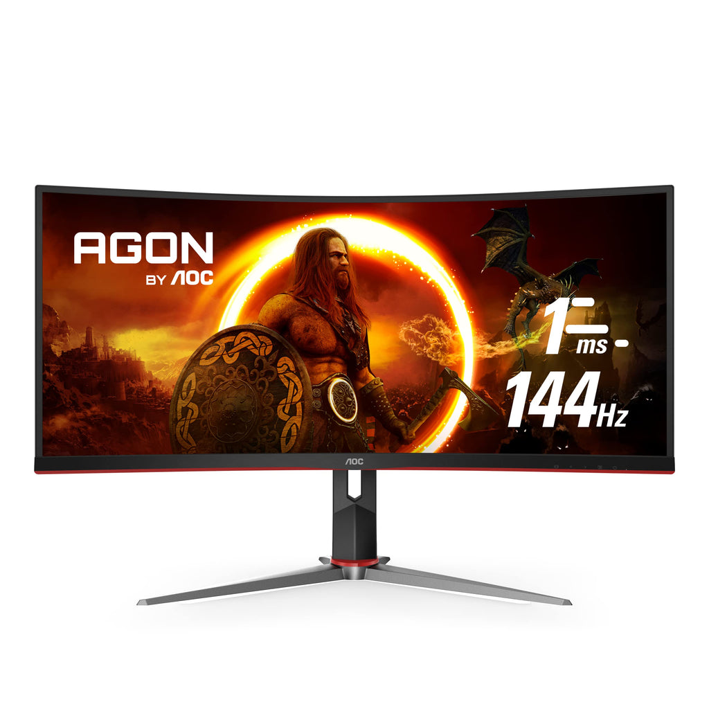 34" Curved UltraWide QHD VA Gaming Monitor D26405