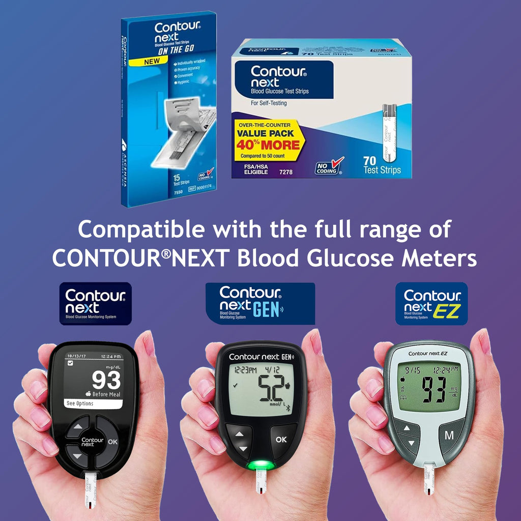 Blood Glucose Test Strips 85 Count E275790