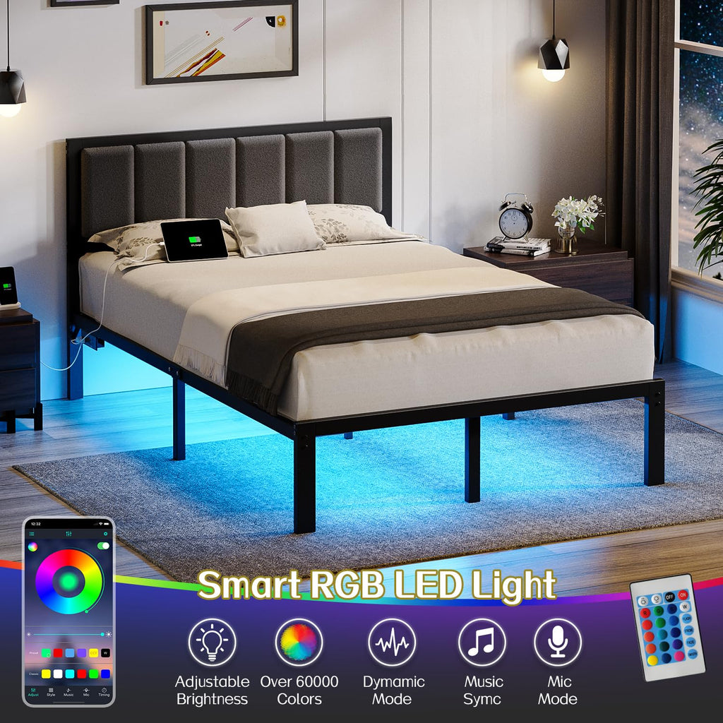 Full Bed Frame with Headboard X720