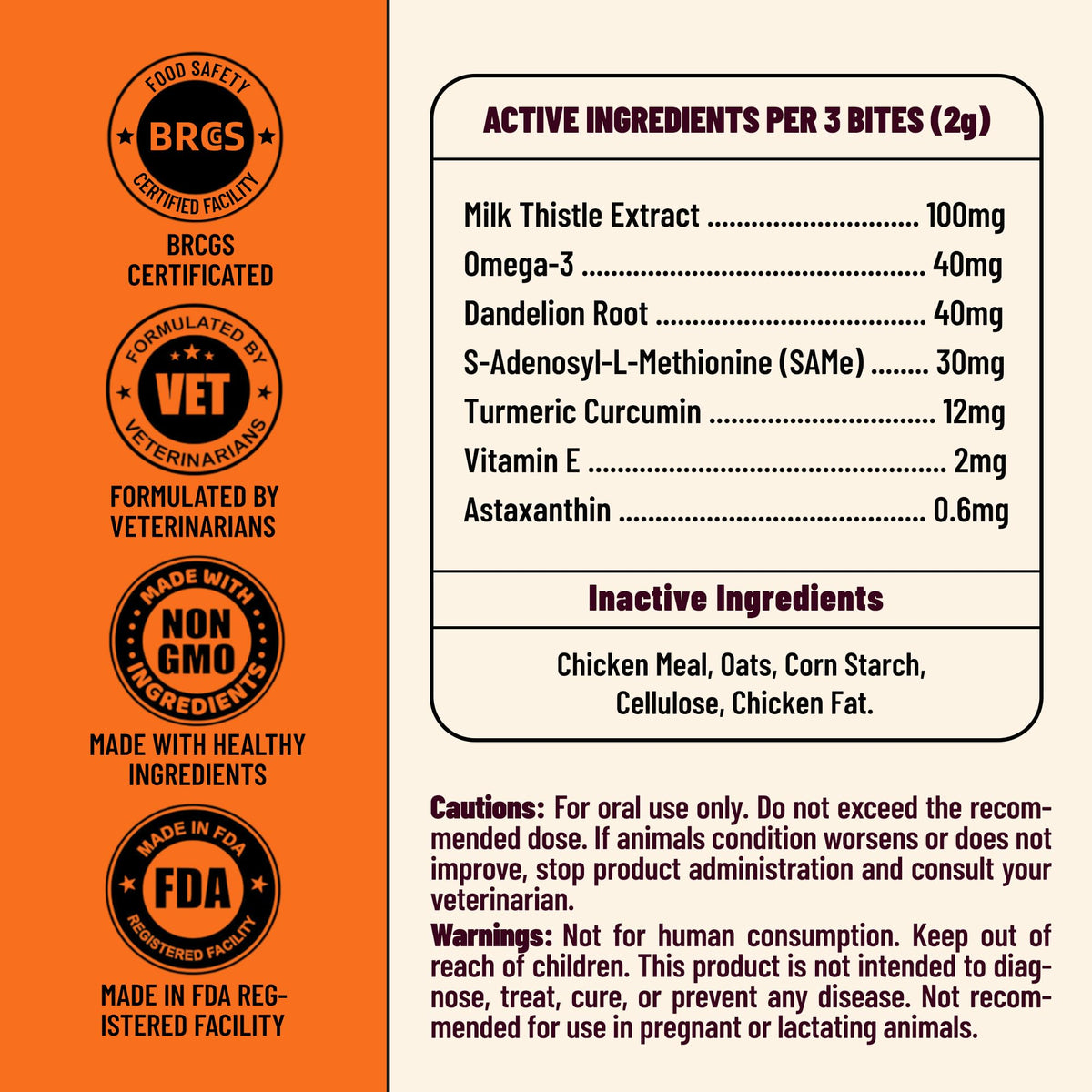 Milk Thistle Supplement 330 Chews O230886