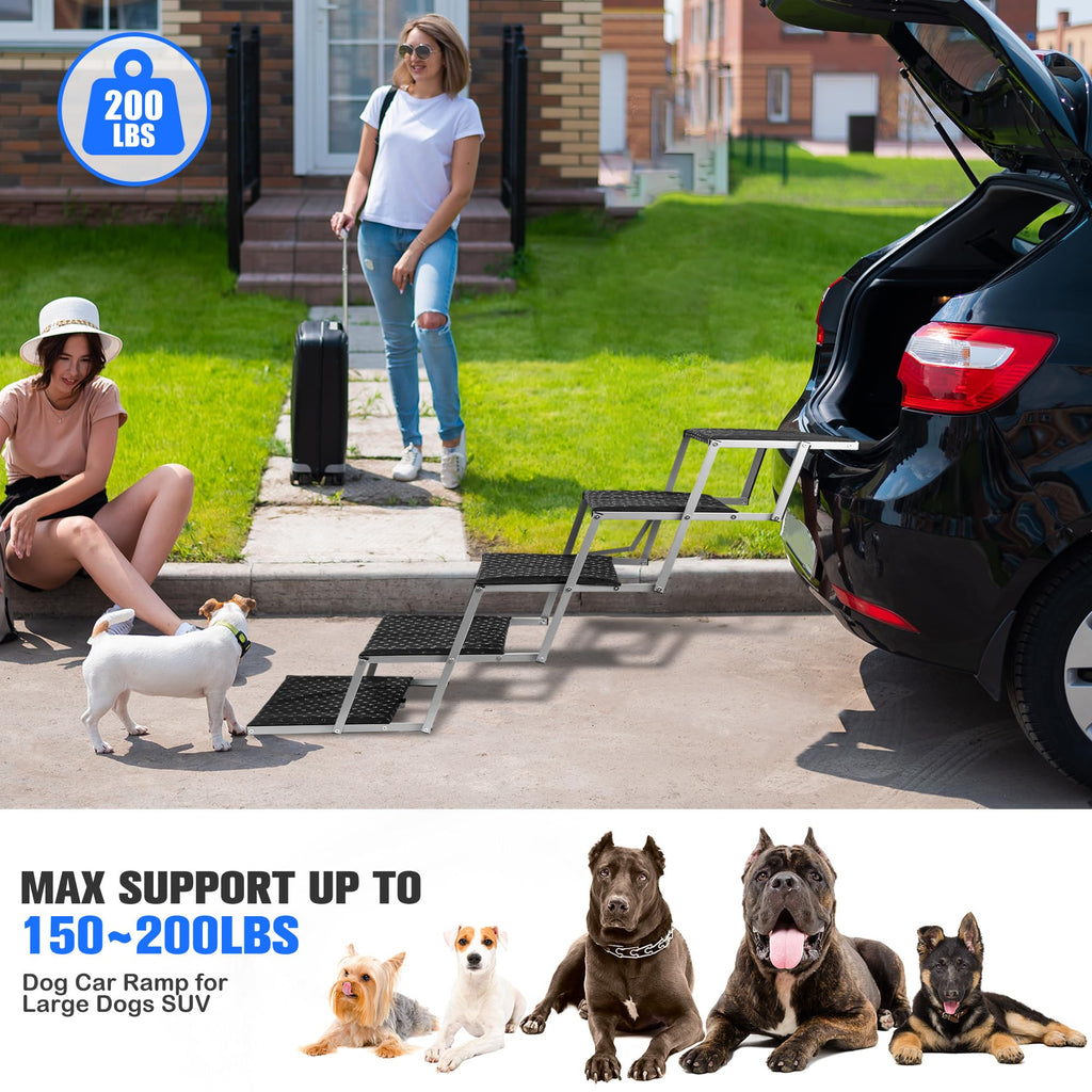 Foldable Dog Stairs for Car L73793