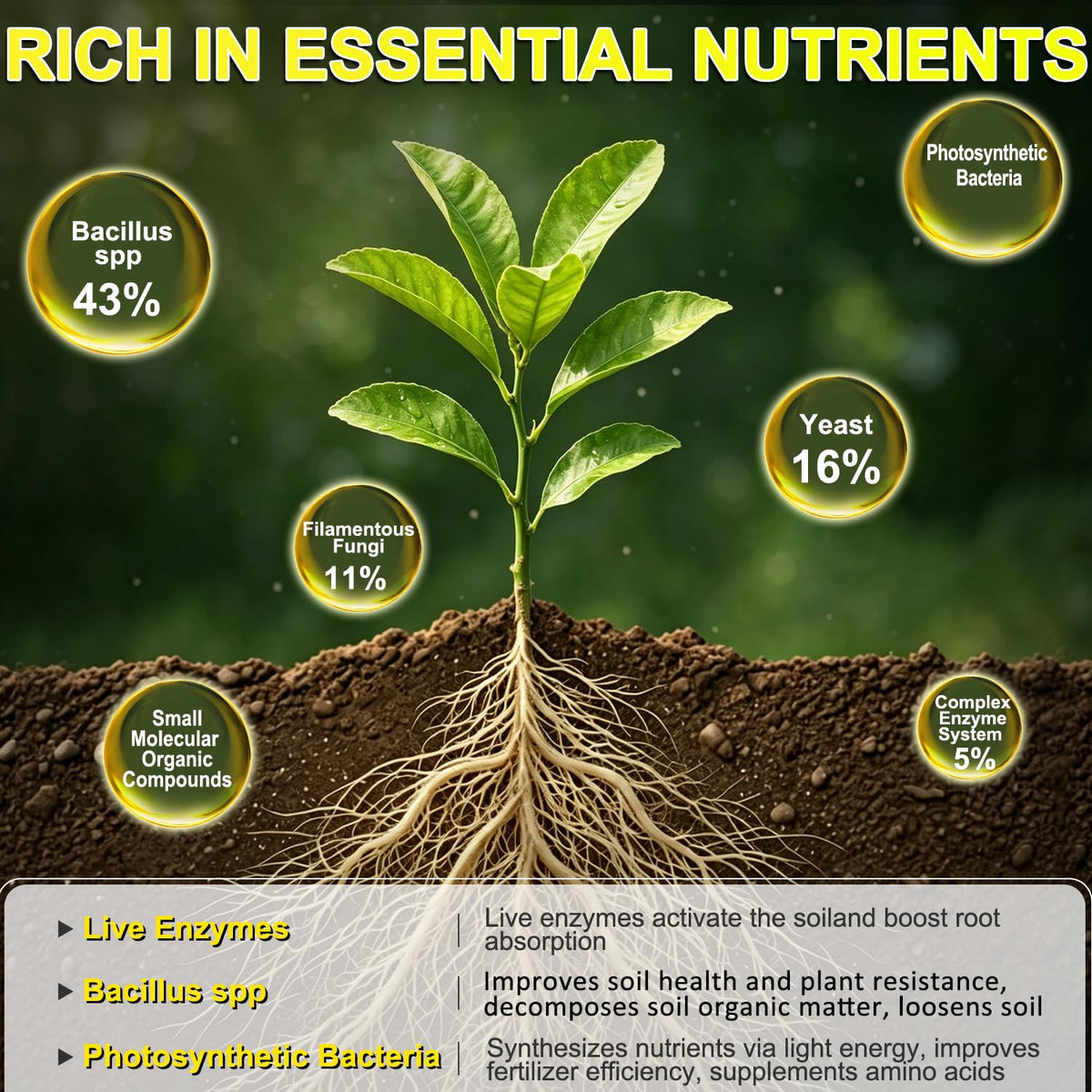 Liquid Fertilizer with Organic Micro-Nutrient J610564
