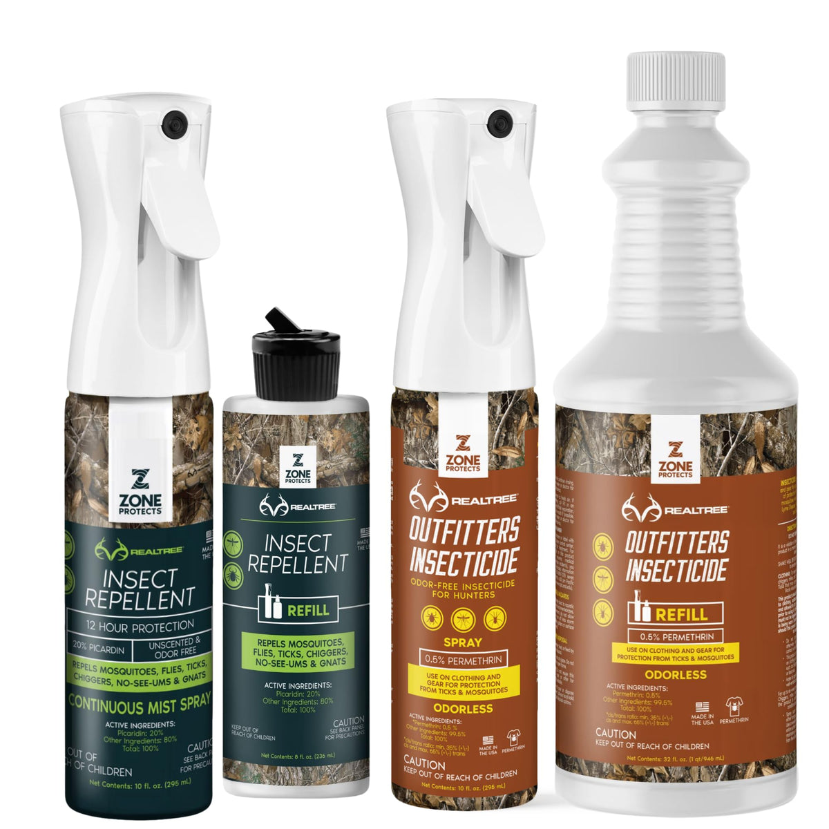 Picaridin and Permethrin Insect Repellent with Refill H941369
