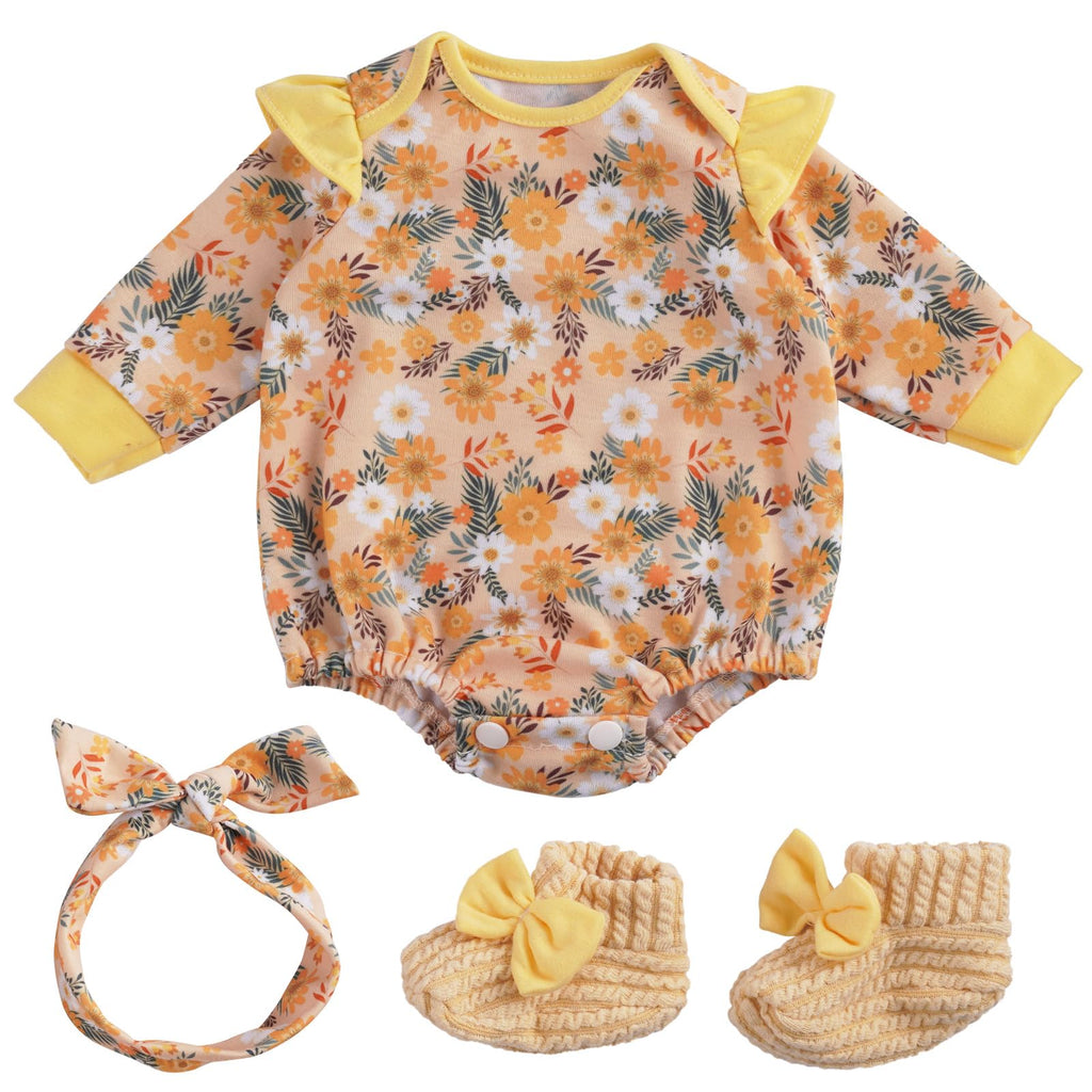 3 Pcs Baby Doll Clothes for 17-22 Inch Dolls Y44292