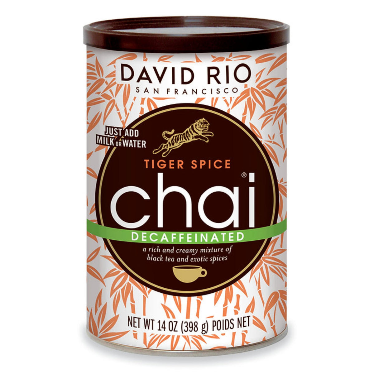 Decaffeinated Chai Tea Latte Mix, 14 Oz T32427