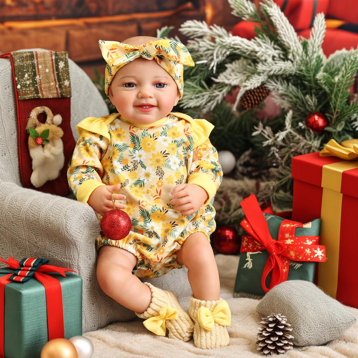 3 Pcs Baby Doll Clothes for 17-22 Inch Dolls Y44292