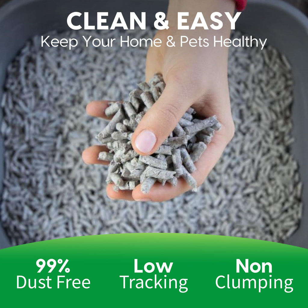 Non-Clumping Paper Cat Litter 25 Pound U3451
