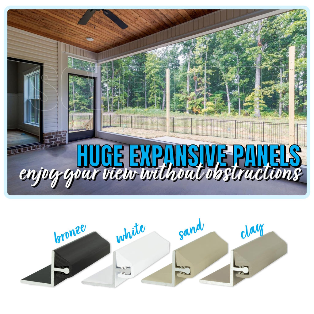 Screened in Porch Kit 96-in 5 PK Clay P355