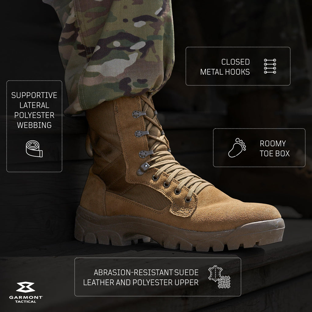 Suede Combat Boots Y42761