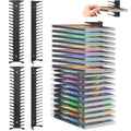 4 Pack Wall Mount Metal DVD Shelf T2477