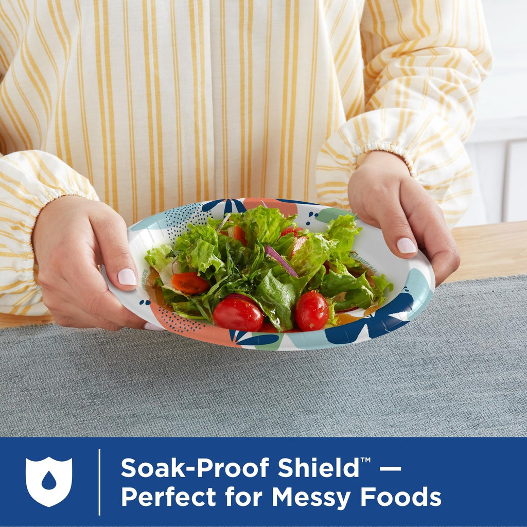 8.5 Inch 90 Count Disposable Paper Plates Z366920