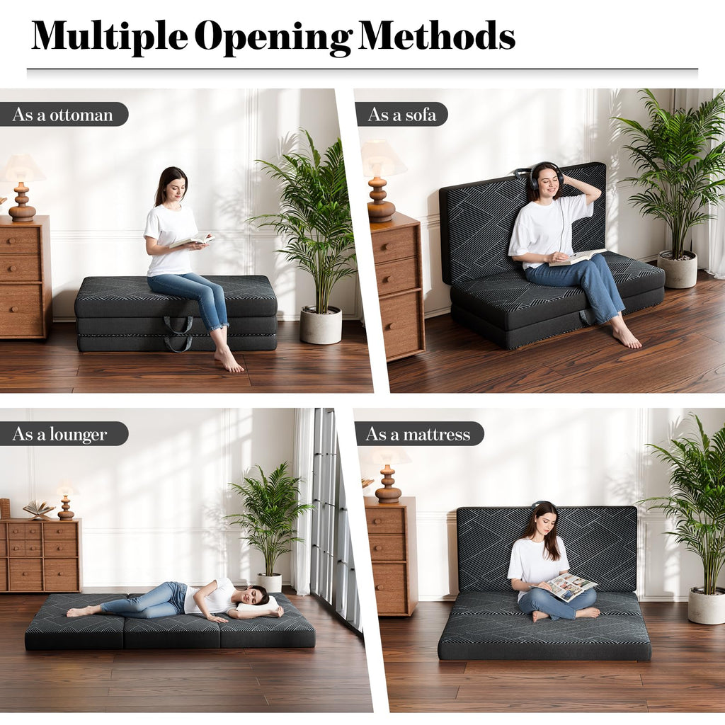 Folding Mattress Twin Size 6 Inch R8023