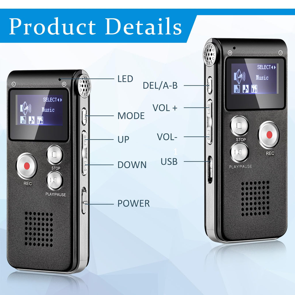 Black EVP Recorder Ghost Hunting Kit H495057