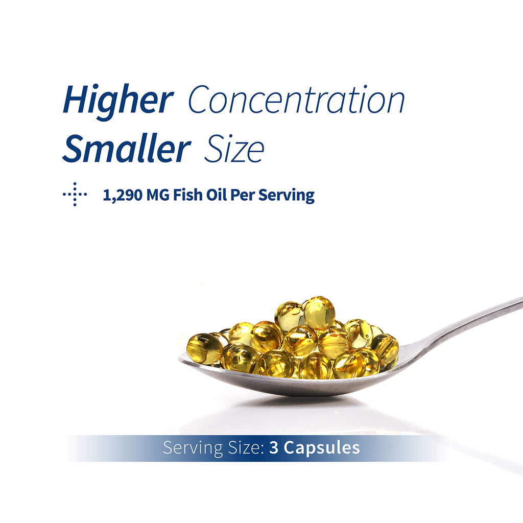 Mini Omega 3 Fish Oil 1290 mg Softgels B750062