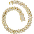 Miami Cuban Link Chain with 5A CZ 18K Gold Plated U120