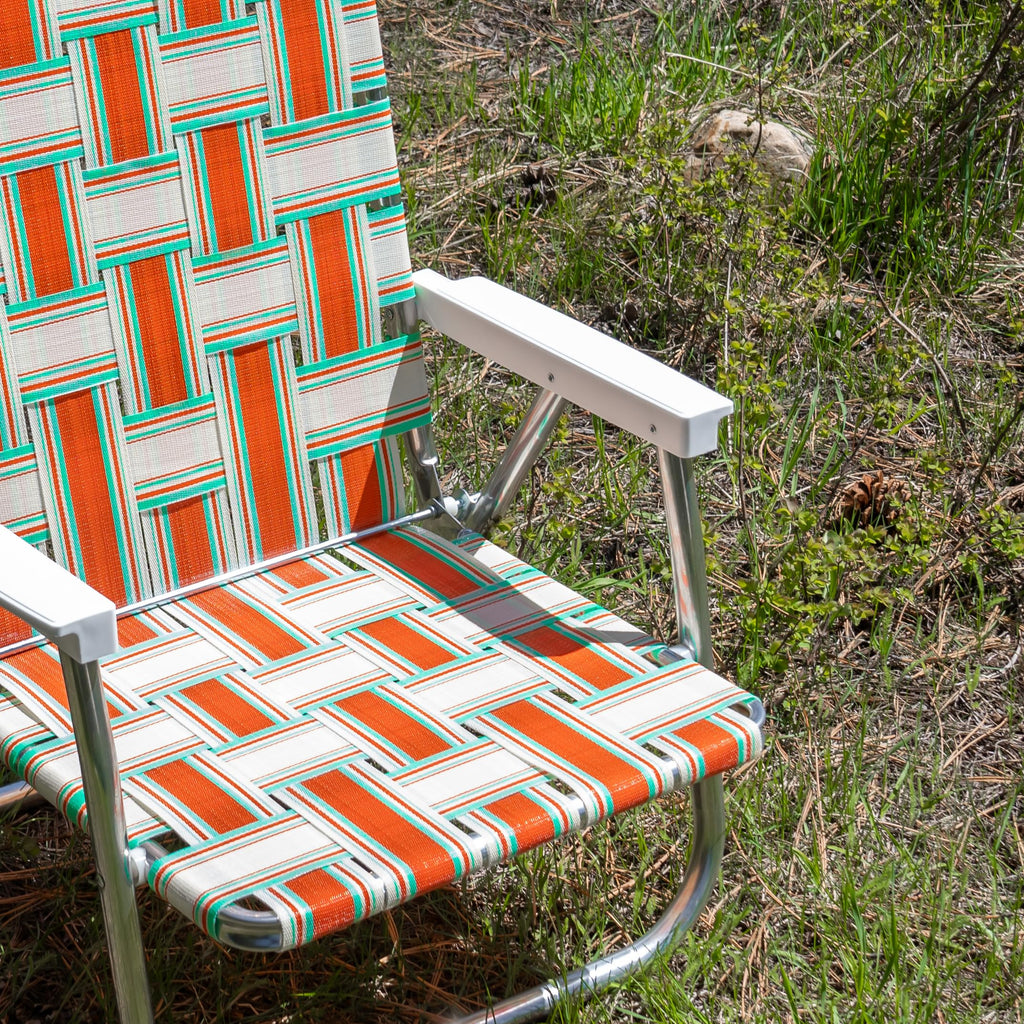 Folding Aluminum High Back Lawn Chair E56610